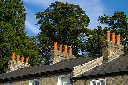 picture of some chimneys